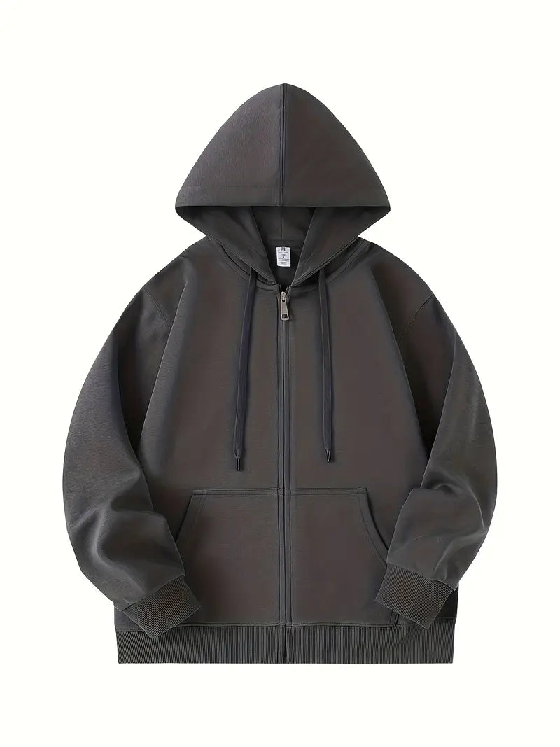 Pull à Capuche Zippé