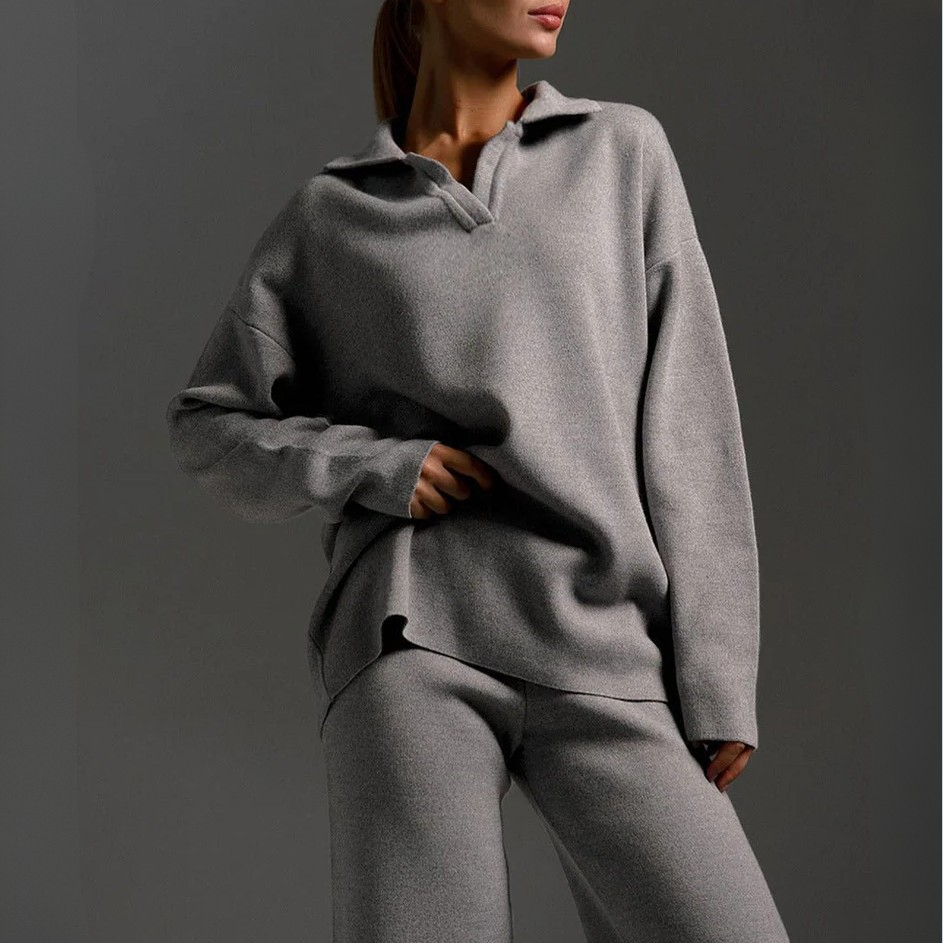 Ensemble lounge en tricot doux Ariela